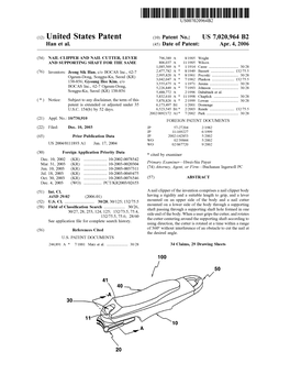 (12) United States Patent (10) Patent No.: US 7,020,964 B2 Han Et Al