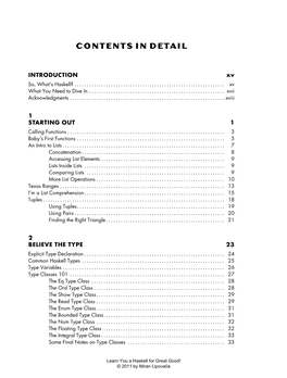 Learn You a Haskell for Great Good! © 2011 by Miran Lipovača 3 SYNTAX in FUNCTIONS 35 Pattern Matching