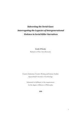 Emily O'grady Thesis