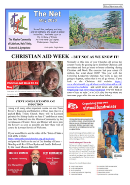 Christian Aid Week