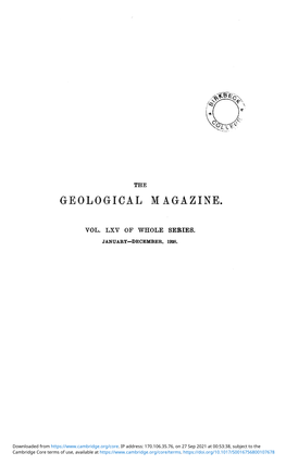 GEO Volume 65 Issue 6 Front Matter