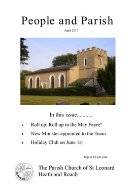 People and Parish April 2017