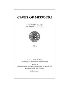 Caves of Missouri