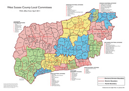 CLC Boundary Map April 2011