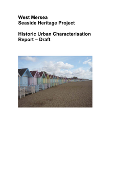 West Mersea Seaside Heritage Project