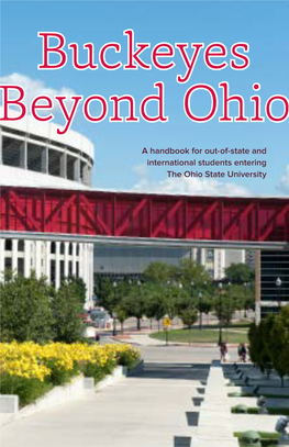 A Handbook for Out-Of-State and International Students Entering the Ohio State University