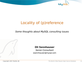 Mysql Cluster