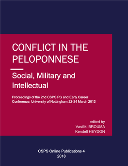 Conflict in the Peloponnese