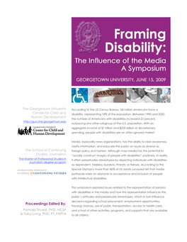 Framing Disabilities Symposium Proceedings 2