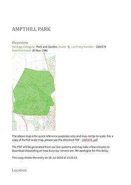 Ampthill Park