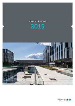 Norconsult Annual Report 2015 Rev.Indd