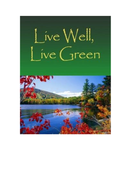Live Well, Live Green