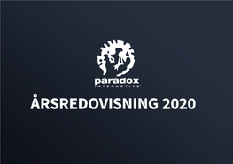 Årsredovisning 2020