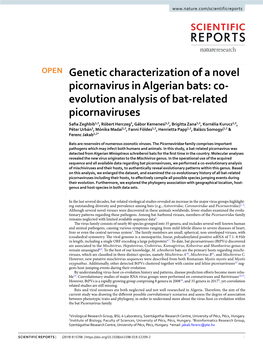 Genetic Characterization of a Novel