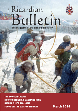 Ricardian Bulletin March 2014 Text Layout 1