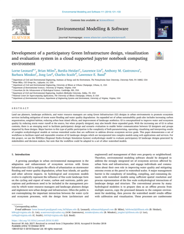 Environmental Modelling & Software