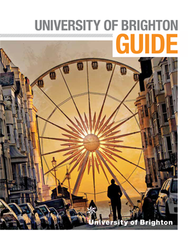University of Brighton Guide Brighton and Sussex Medical School (BSMS) B74