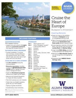 Cruise the Heart of Europe Budapest to Amsterdam