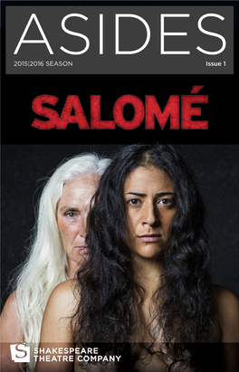Asides Magazine for SALOMÉ