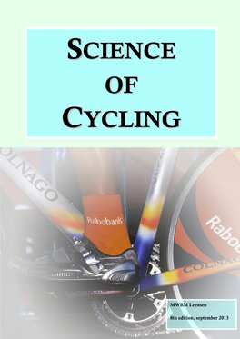Chapter 3 the Physics of Cycling