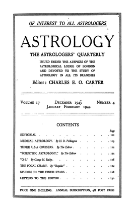 ASTROLOGY Istrolog'