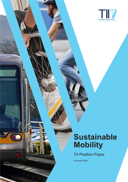 Sustainable Mobility TII Position Paper