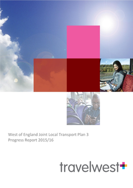 Joint Local Transport Plan 3 – Progress Report 2016