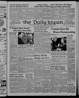 Daily Iowan (Iowa City, Iowa), 1960-05-21