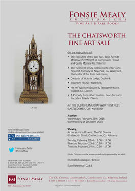 The Chatsworth Fine Art Sale