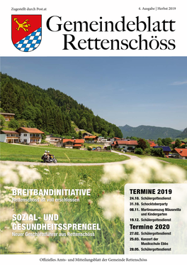 Gemeindeblatt Rettenschöss