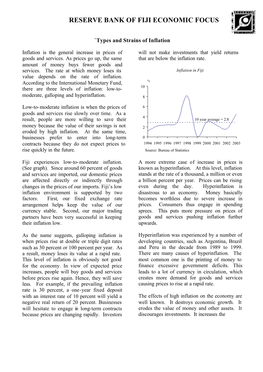 Types and Strains of Inflation