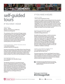 Self-Guided Tours