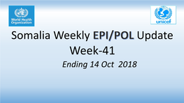 Week-41 Ending 14 Oct 2018