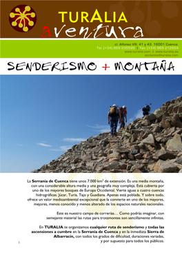 Descargar Información Senderismo Y Montaña (Pdf)