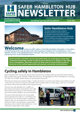 Safer Hambleton Hub Newsletter June 2021