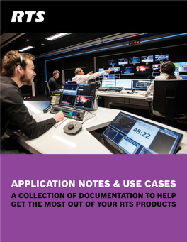 Application Notes & Use Cases