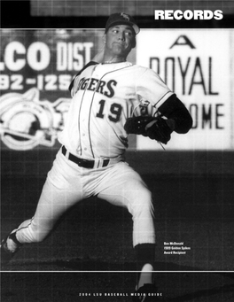 Ben Mcdonald 1989 Golden Spikes Award Recipient