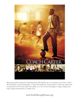 Coach Carter Discussion Guide