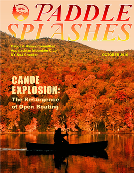 CANOE EXPLOSION: the Resurgence of Open Boating