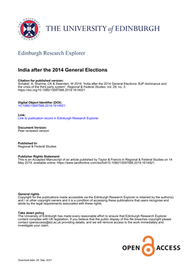 Edinburgh Research Explorer