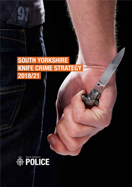 SOUTH YORKSHIRE KNIFE CRIME STRATEGY 2018/21 2 South Yorkshire Knife Crime Strategy