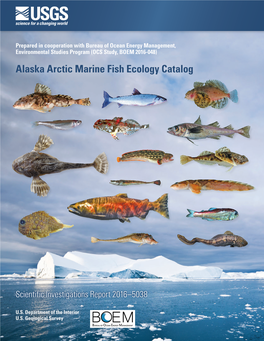 Alaska Arctic Marine Fish Ecology Catalog