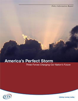 America's Perfect Storm