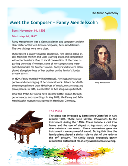 Fanny Mendelssohn