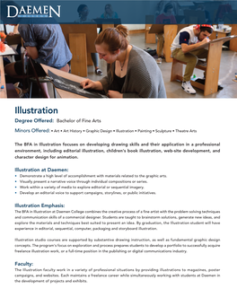 Illustration Degree Offered: Bachelor of Fine Arts