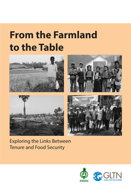 From the Farmland to the Table