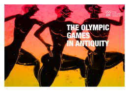 The Olympic Games in Antiquity the Olympic