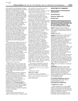 Federal Register/Vol. 85, No. 123/Thursday, June 25, 2020/Rules