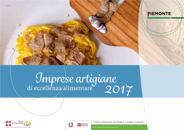 Eccellenze Piemontesi, Settore Alimentare