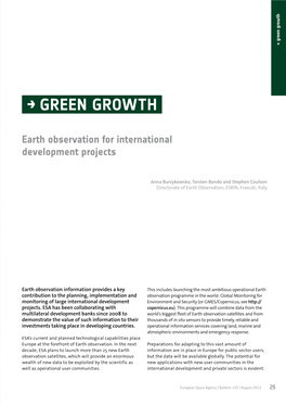 → Green Growth